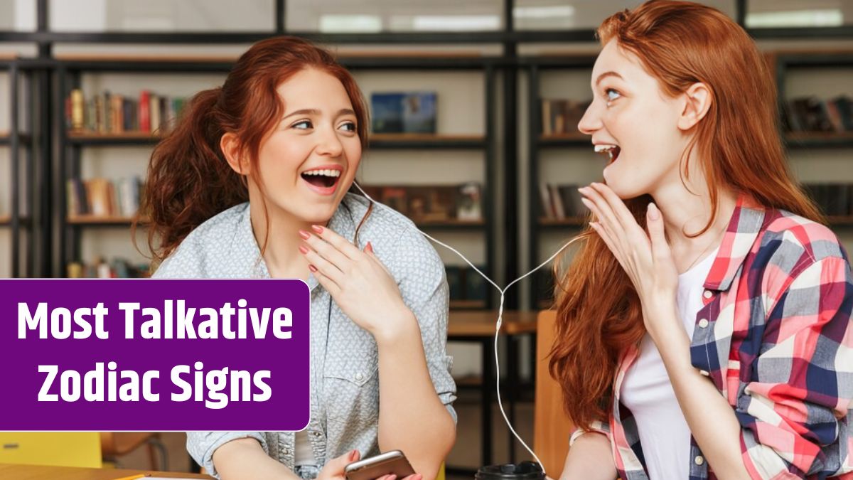 Portrait of a two smiling teenage girls listening to music.