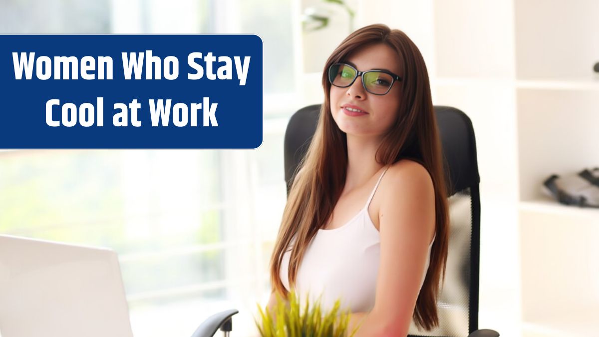 Young pretty brunette business woman with laptop in the office.